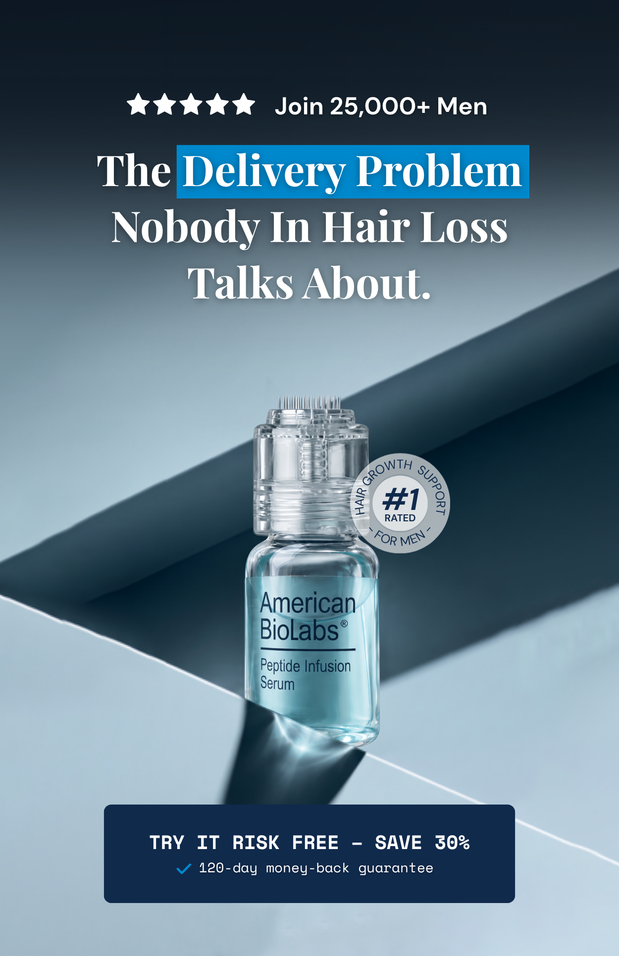 American BioLabs micro-infusion system - the delivery problem nobody in hair loss talks about