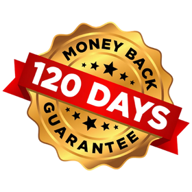 120-day money-back guarantee