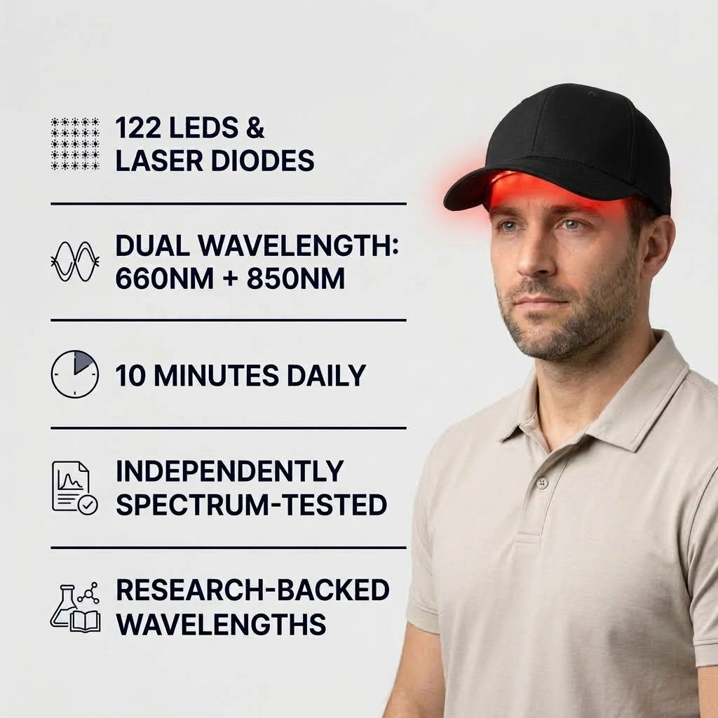 Red Light Therapy Cap